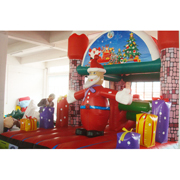 inflatable christmas bouncer